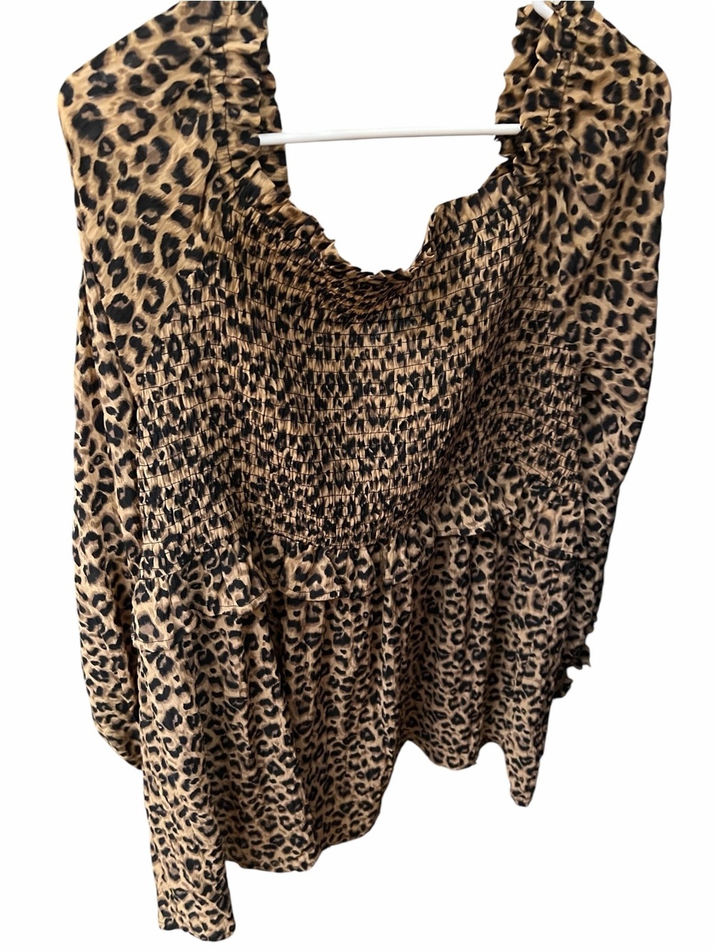 Leopard Print Women's Top